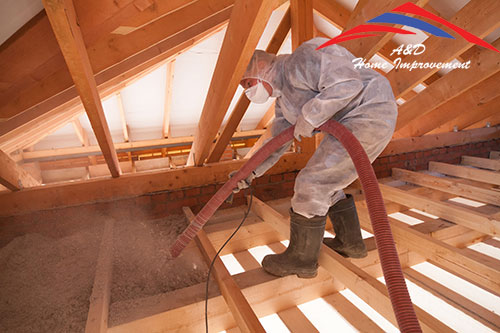 Roofing garage view of brickhouse